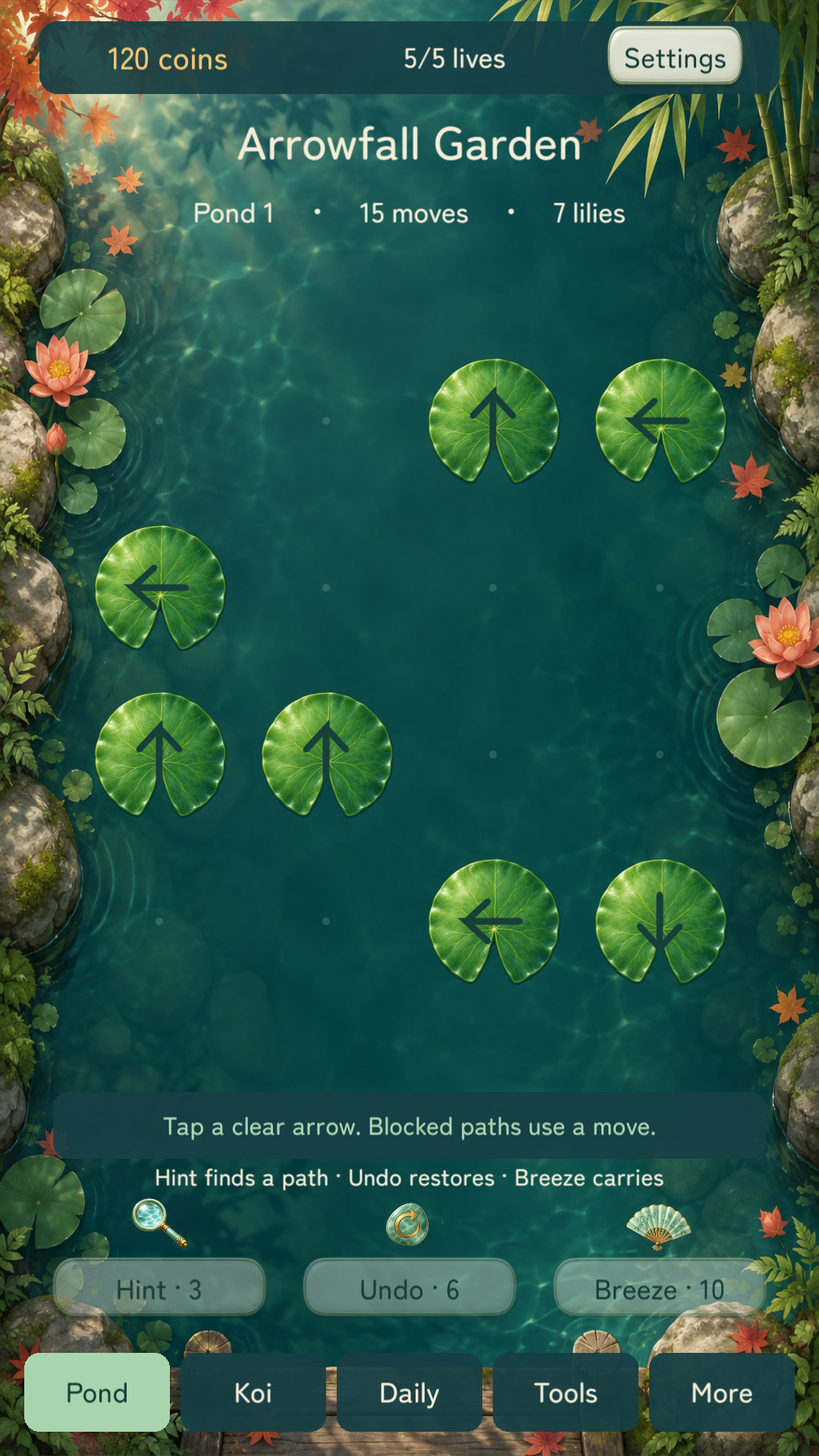 Arrowfall Garden gameplay screenshot 1